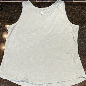 Travis Mathew Women's Light Green Ether Sleeveless Top small